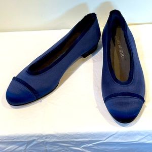 Stuart Weitzman satin flats